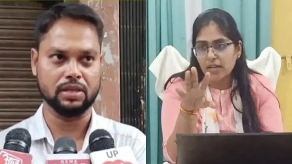 SDM Jyoti Murya Commandent Manish Dubey