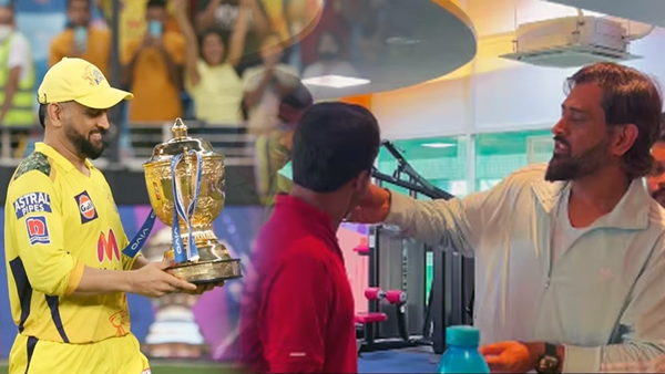 MS Dhonis Cake Cutting: Mahis Style of Celebrating CSKs IPL Victory