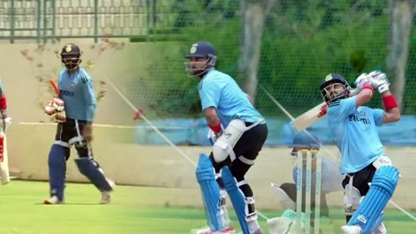 Virat Kohli and Ravindra Jadeja show their class in nets Virat Kohli and Ravindra Jadeja show their class in nets