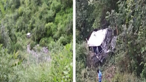  Uttarakhand: Vehicle fell into a ditch near Kumerudang in Tehri, two killed, one injured