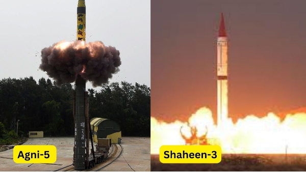 Agni-5 vs. Shaheen-3: