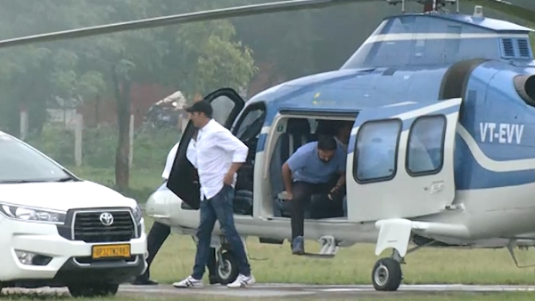 Akshay Kumar reached Sitapur for the shooting of Sky Force video of the action scene went viral Akshay Kumar reached Sitapur for the shooting of Sky Force video of the action scene went viral