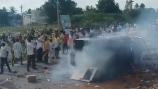 TDP and YSRCP workers clashed 