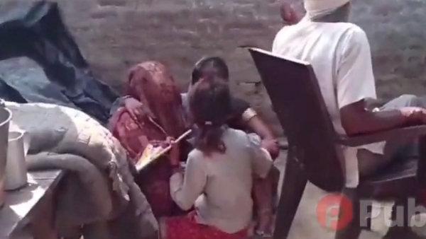 man killed his Wife and 8 month old daughter with axe over minor dispute and sat next to bodies 