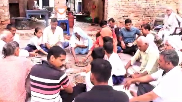 dog tommy alias munna Thirteenth ceremony was celebrated in baghpat 