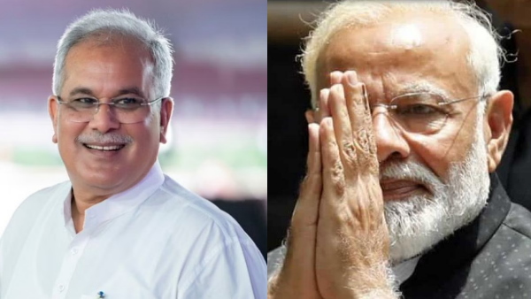 BHUPESH BAGHEL NARENDRA MODI