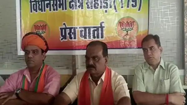 BJP ticket on Sahada seat 