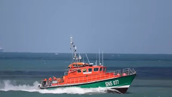 Boat sank in English Channel