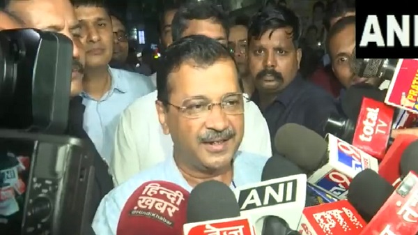 Arvind kejriwal chandrayaan-3 landing on moon