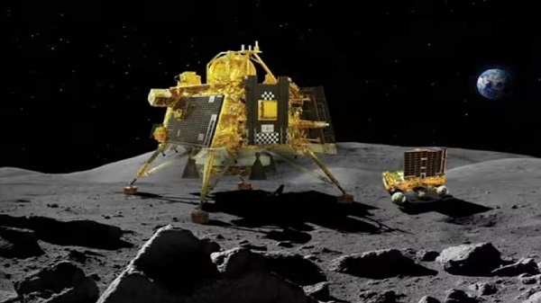 Chandrayaan-3 landing on moon