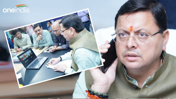  CM pushkar Dhami information reaching Emergency Operation Center, instructed District Magistrates