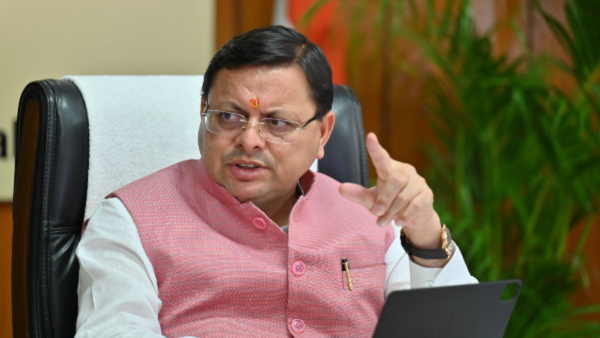  CM Pushkar Singh Dhami,