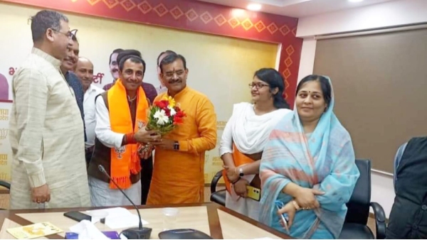 District Panchayat President Pranav Pathak