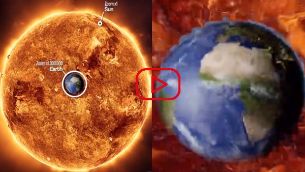 Earth looks from space 