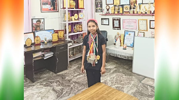 International Young Eco Hero Award 2023 Eha Dixit got Top ranking world child environmentalists