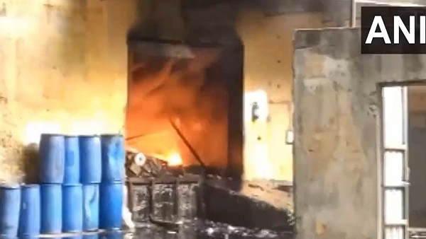 Delhi News: अलीपुर इलाके में फैक्ट्री में लगी भीषण आग