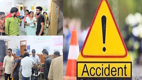 Firozabad Accident Terrible collision of auto and wagonR car riders fell away 3 people died