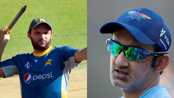 gambhir and afridi