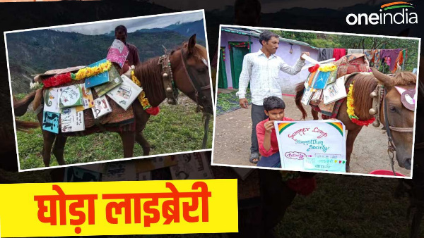 nainital Ghoda Library, an initiative of the youth, such books are reaching door to door, the spirit is being praised everywhere