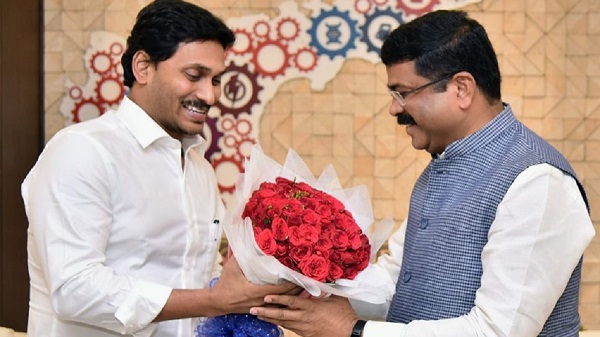 Jaganmohan Reddy Dharmendra Pradhan