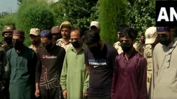 Eight terrorists arrested with arms