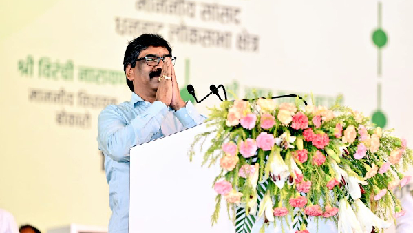  CM Hemant Soren,