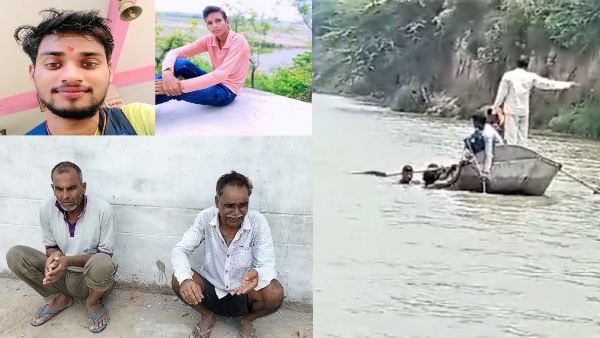 two brothers died due to drowning in ganga river in kanpur Bilhaur area