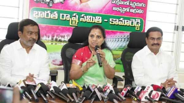 BRS MLC K Kavitha 