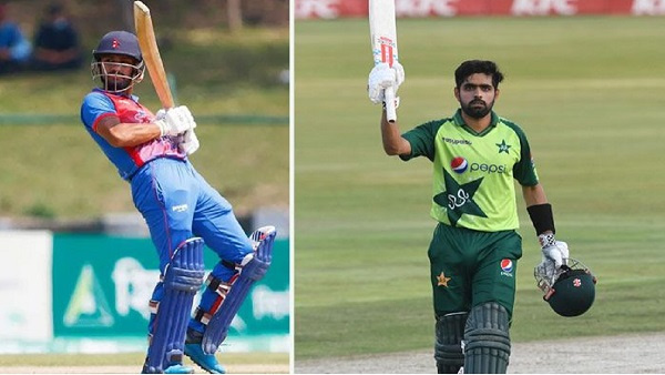 Babar Azam vs Kushal Bhurtel Babar Azam vs Kushal Bhurtel