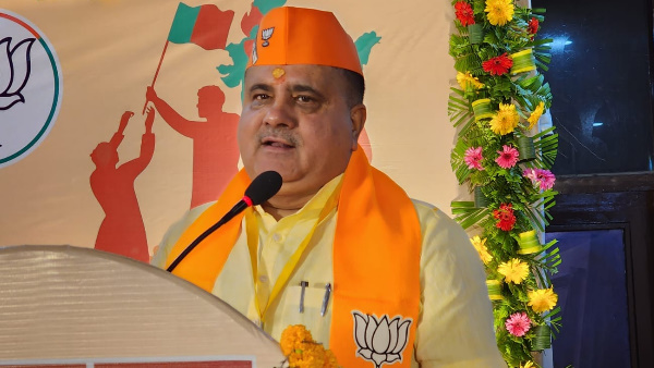 BJP President MAHENDRA Bhatt statement Congress is also going to cheat the alliance I.N.D.I.A.