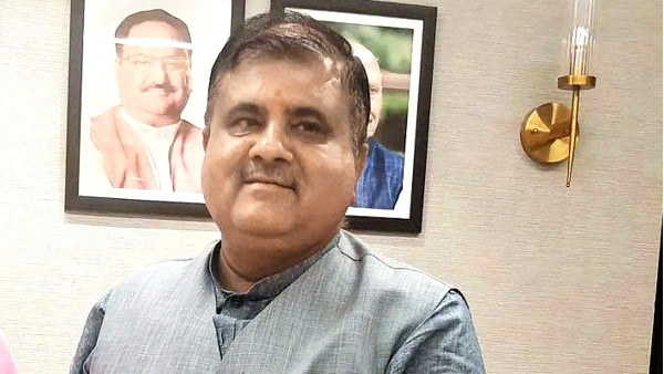 BJP President MAHENDRA Bhatt Stepping moonsign Indias growing potential Becoming developed country: 