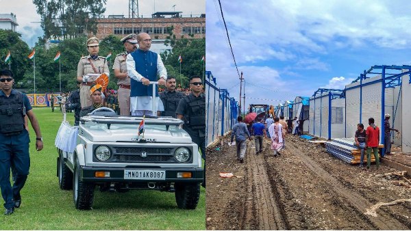manipur prefabricated houses for displaced