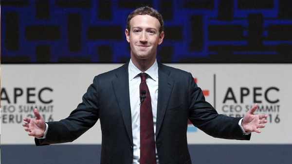 Facebook founder Zuckerberg 