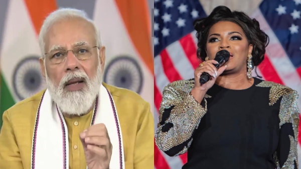 Mary Millben supports PM Modi Mary Millben supports PM Modi