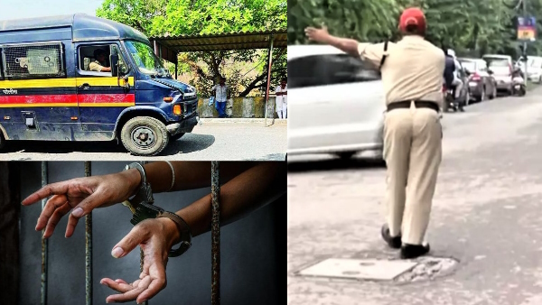 7 prisoners ran by jumping from the police van on the way to jail 2 brave home guards caught them