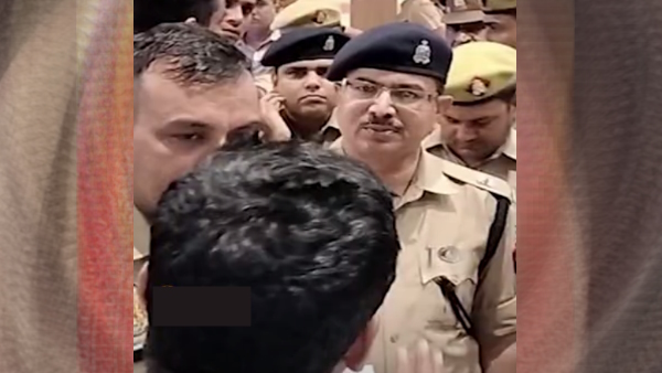 BJP leader shot dead by unknown attackers entering inside the society 2 bullets hit his head