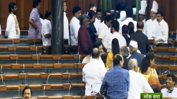 Opposition walkout