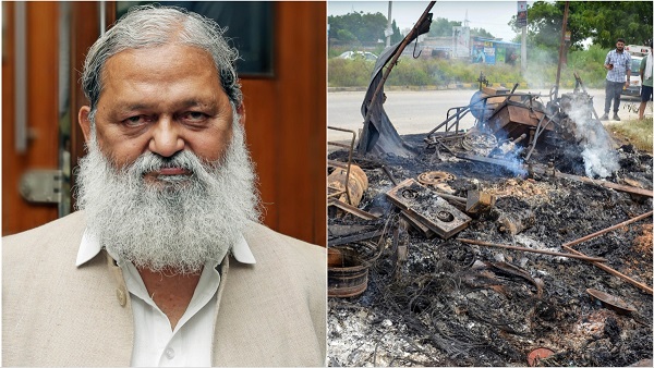Nuh violence Anil Vij 