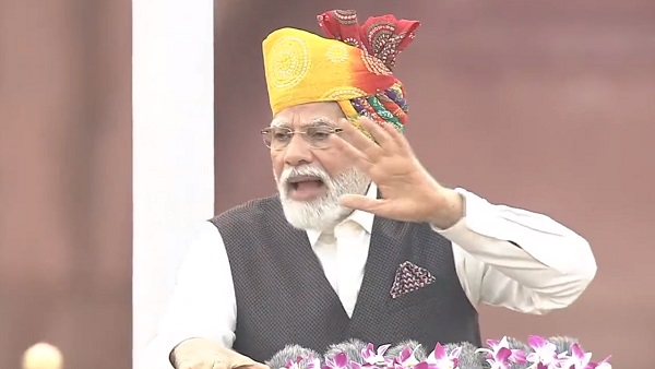 pm modi speech duration on red fort
