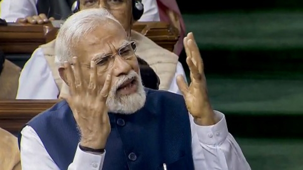 PM Modi Statement in lok sabha