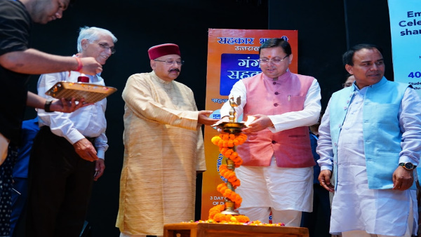 CM pushkar Dhami inaugurated cultural, literary festival, importance cooperation for new generation