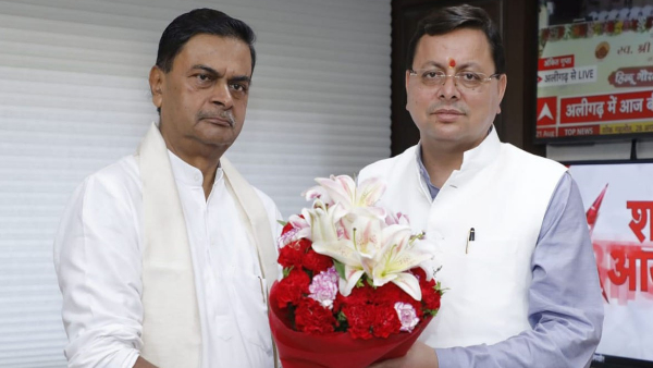 CM pushkar Dhami met Union Energy Minister, requested provide additional power from the central pool