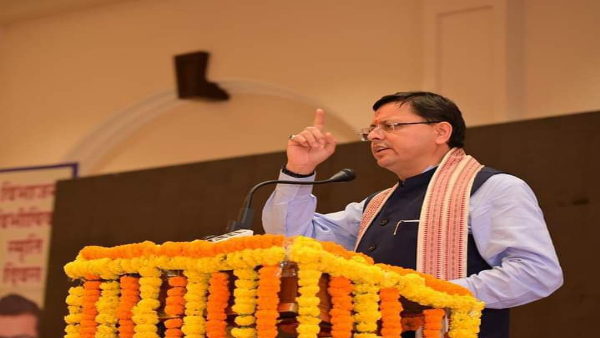 Chandrayaan-3 Tricolor waving on moon CM pushkar Dhami congratulates ISRO scientists successful