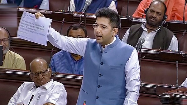 Raghav Chadha Rajya Sabha Row