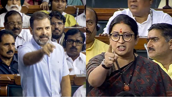 smriti irani rahul gandhi