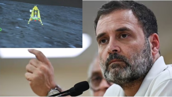 Rahul Gandhi congratulated ISRO on the success of Chandrayaan-3, Congress reminded Pt. Nehru Rahul Gandhi congratulated ISRO on the success of Chandrayaan-3, Congress reminded Pt. Nehru