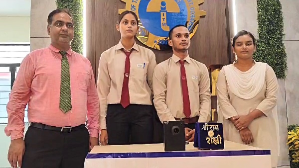 Rakshabandhan 2023 Students made smart censor based rakhi for security of Ramlala in ayodhya