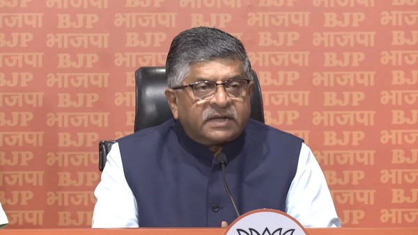 Ravishankar Prasad on Rahul Gandhi