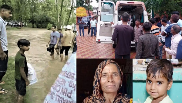 Saharanpur Accident Tractor-trolley overturned in Dhamola river 4 died many missing rescue continues