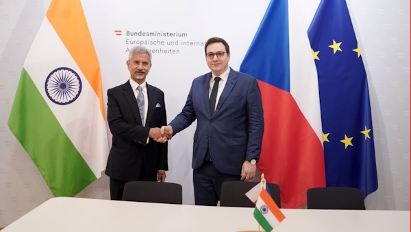 s jaishankar meets Jan Lipavsky